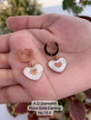 AD Designer Diamond Rose Gold Earrings 2 WHolesale Online
